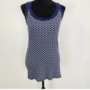 Y2K Old Navy  Knit Patterned Tank size L